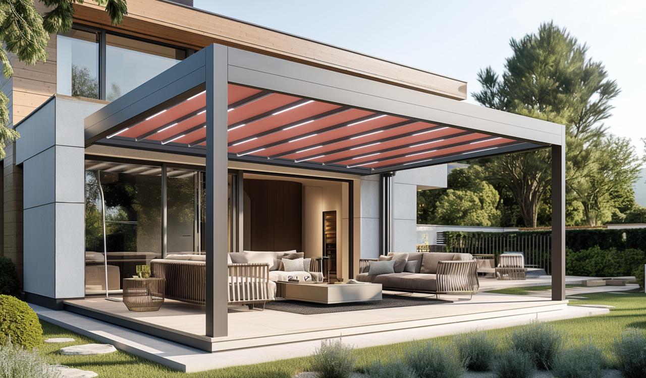 Viora Fabric Pergola Systems